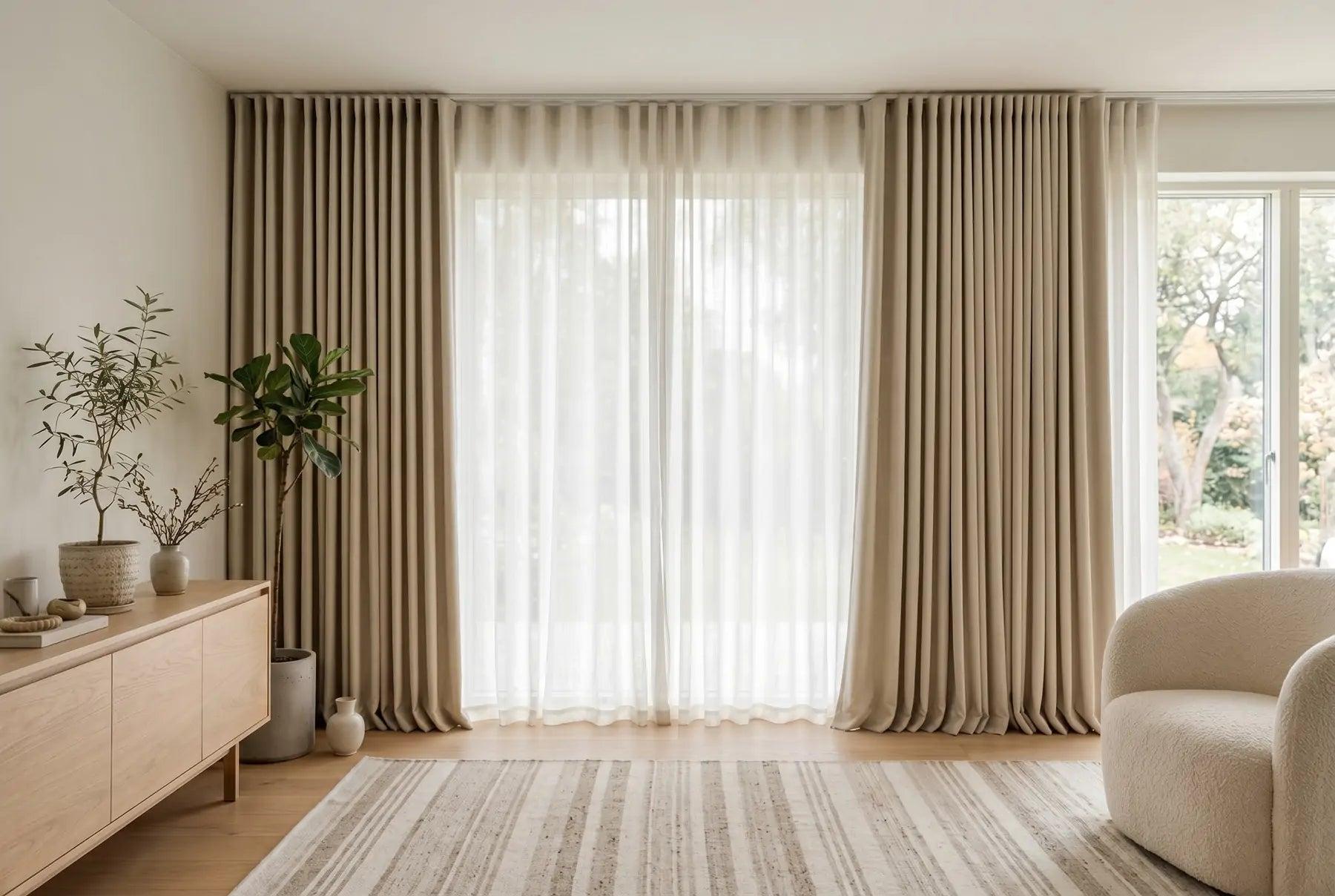 Những tiêu chí cơ bản khi lựa chọn rèm cửa cho phòng khách