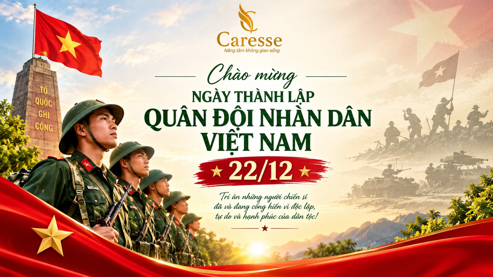 Ngày thành lập Quân đội nhân dân Việt Nam 22/12